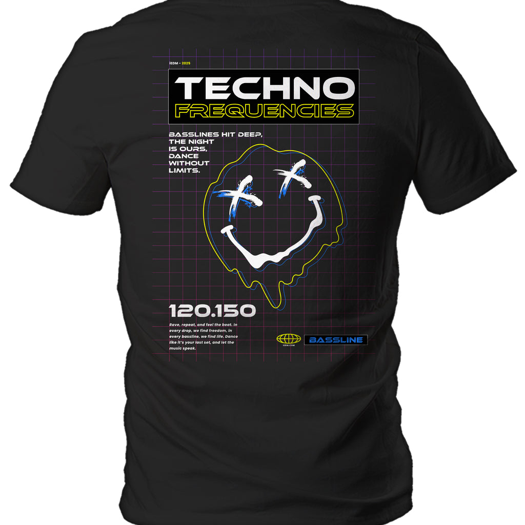 Techno Frequencies Men's T-Shirt