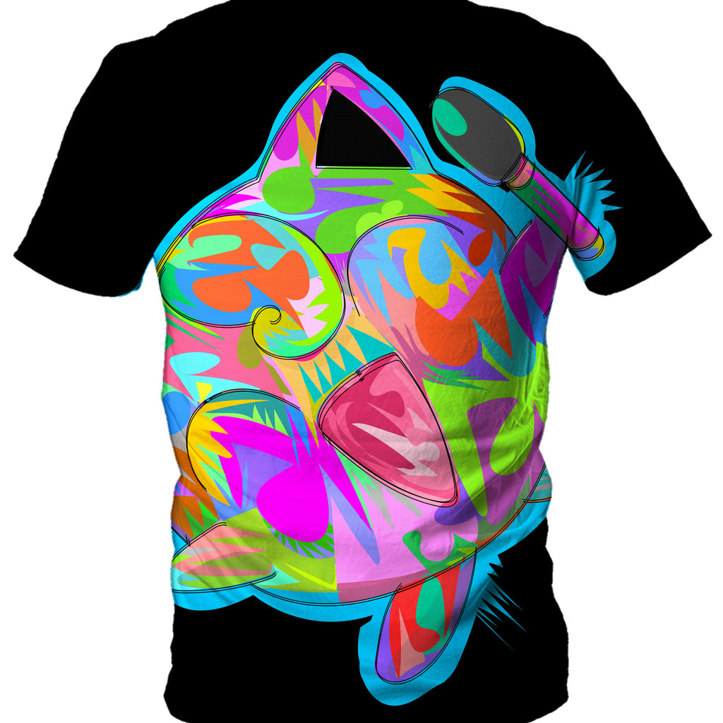 Jiggly Black Men's T-Shirt, Technodrome, | iEDM