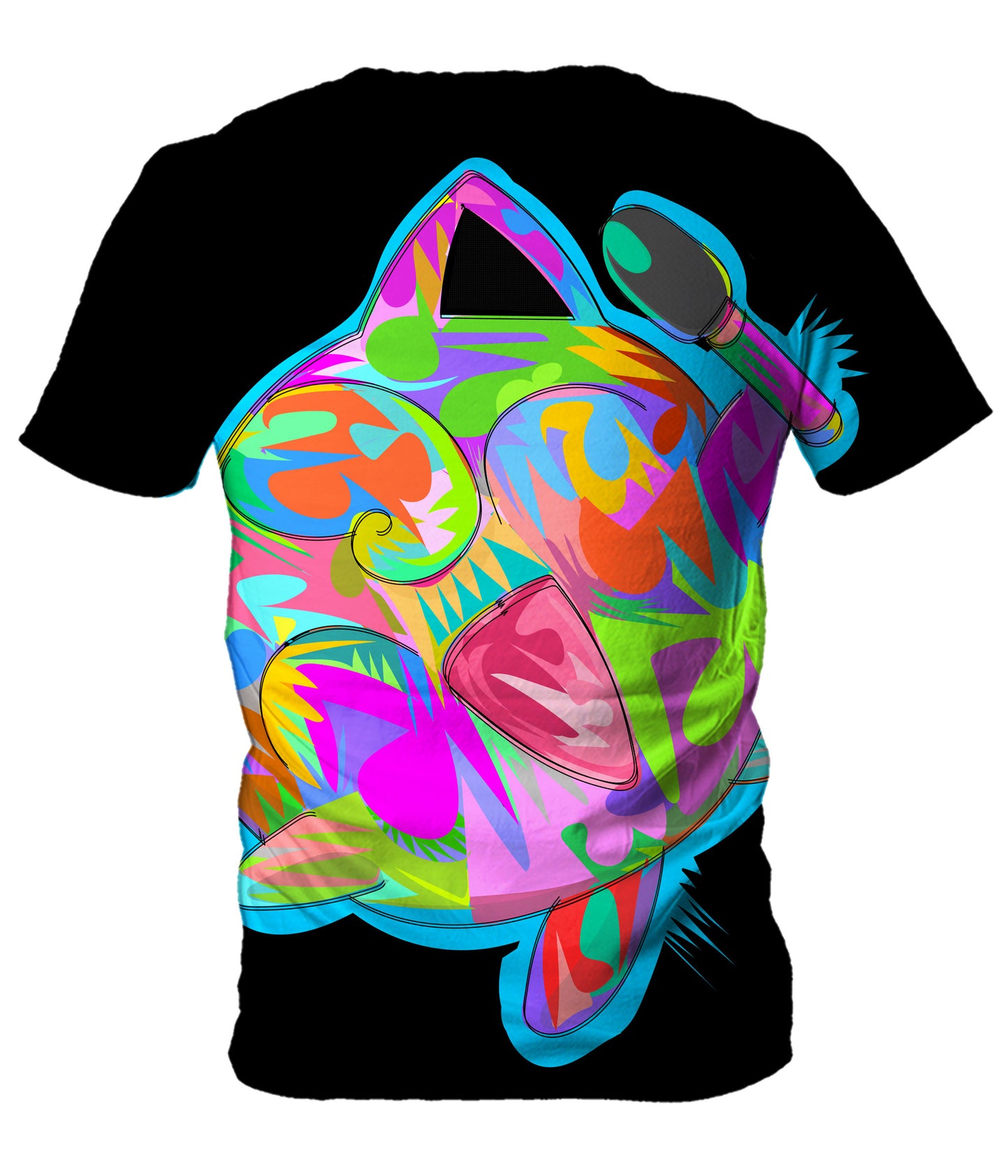 Jiggly Black Men's T-Shirt, Technodrome, | iEDM