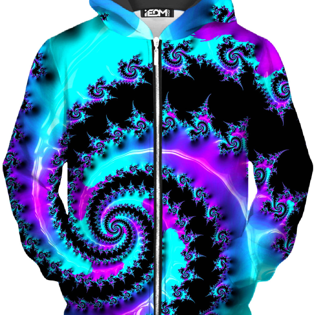 The Abyss Unisex Zip-Up Hoodie, Noctum X Truth, | iEDM