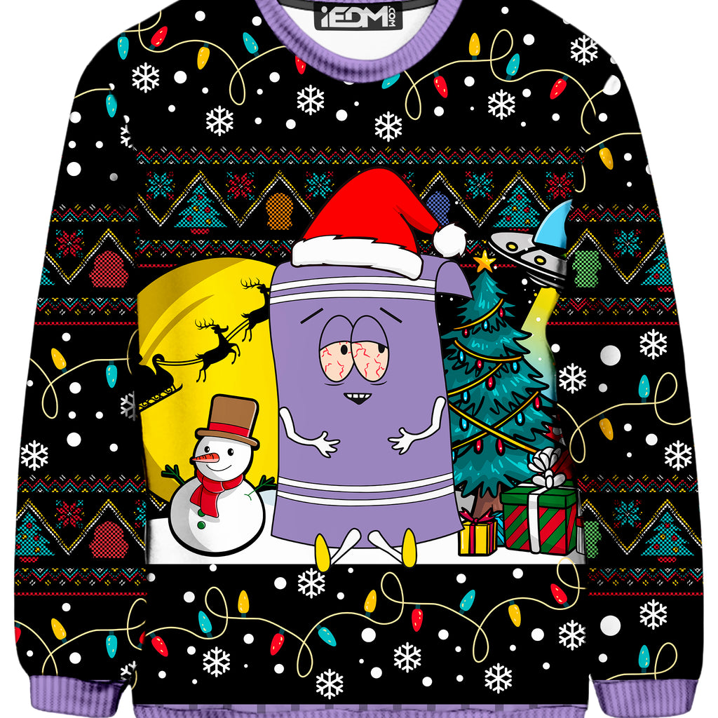 Towelie Christmas Ugly Sweatshirt