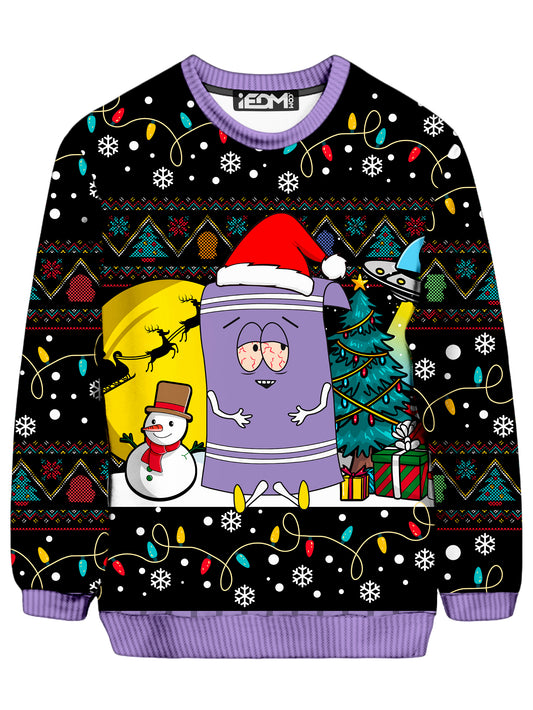 Towelie Christmas Ugly Sweatshirt - iEDM