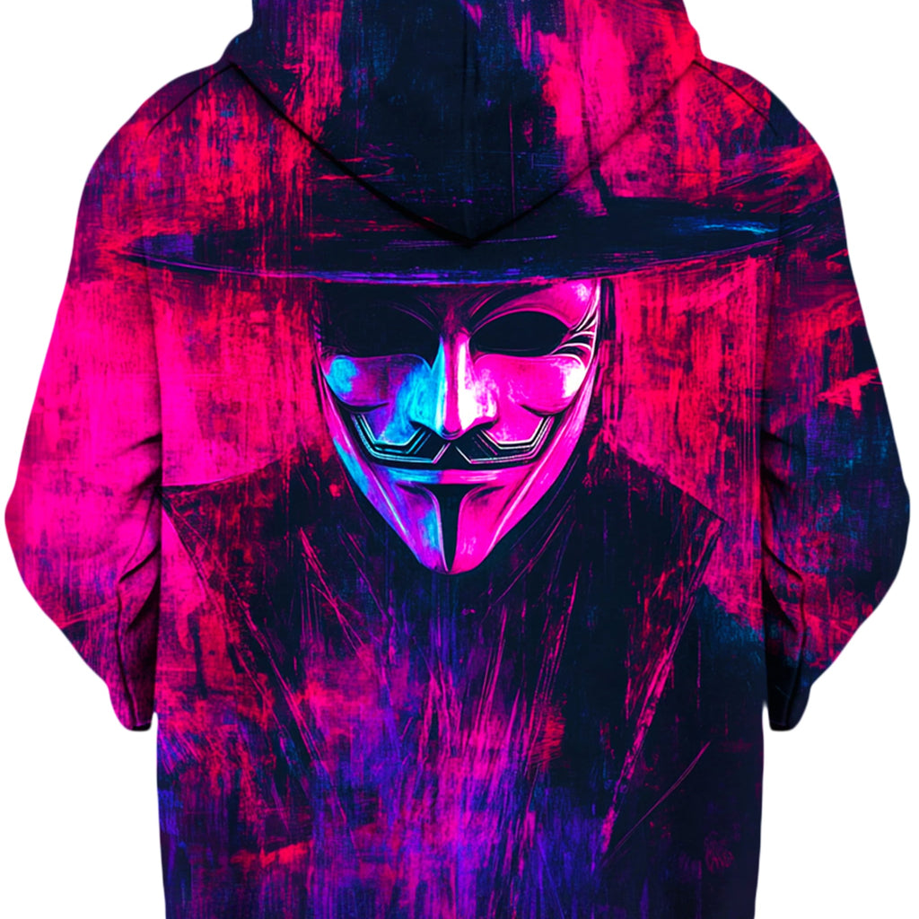 Vapor Rebellion Unisex Zip-Up Hoodie - iEDM
