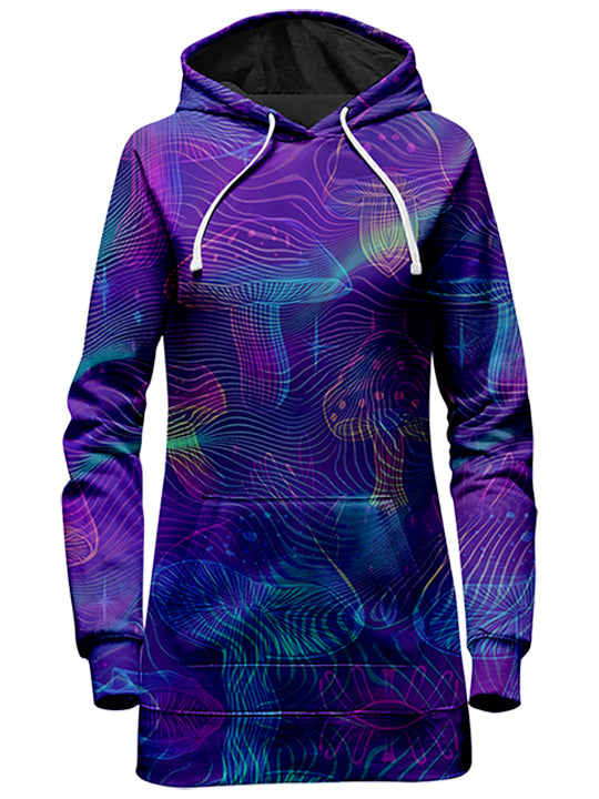 Vivid Trip Hoodie Dress and Leggings Combo - iEDM