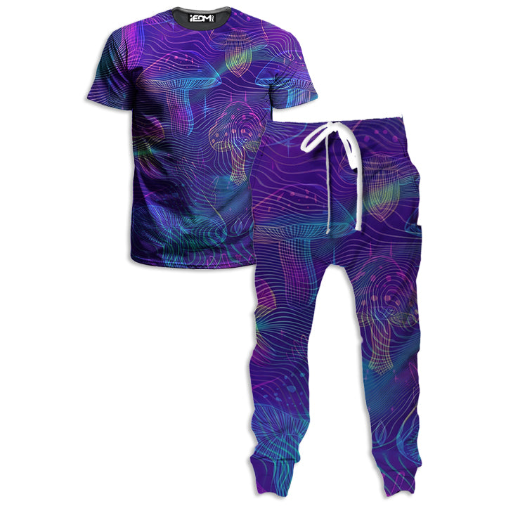 Vivid Trip T-Shirt and Joggers Combo - iEDM