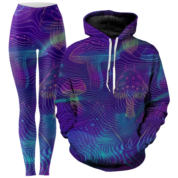 Vivid Trip Hoodie and Leggings Combo - iEDM