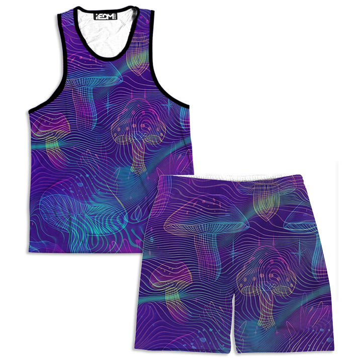 Vivid Trip Men's Tank and Shorts Combo - iEDM