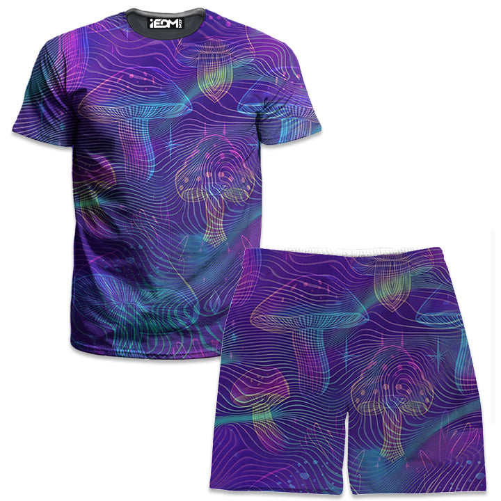 Vivid Trip Men's T-Shirt and Shorts Combo - iEDM