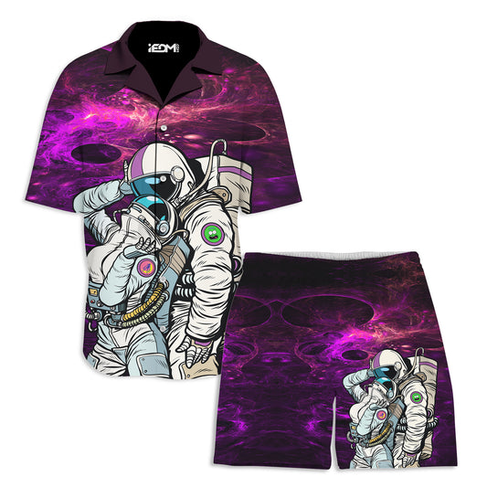 We Landed Lounge Shirt and Shorts Combo - iEDM