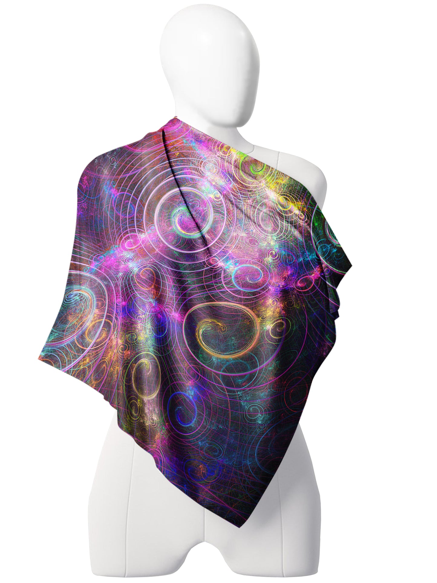 Mental Swirl Rave Scarf, Yantrart Design, | iEDM