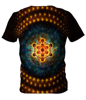 Yantrart Design - Metacosmos Enlightenment Men's T-Shirt