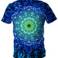 Ornate Mandala Blue Men's T-Shirt, Yantrart Design, | iEDM