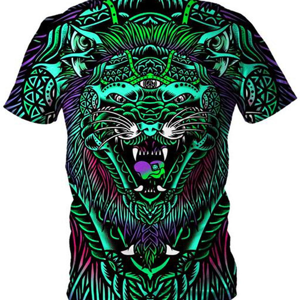 Acid Tiger Men's T-Shirt, Set 4 Lyfe, | iEDM