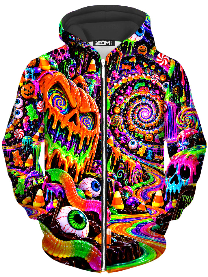 Acid Treat Unisex Zip-Up Hoodie