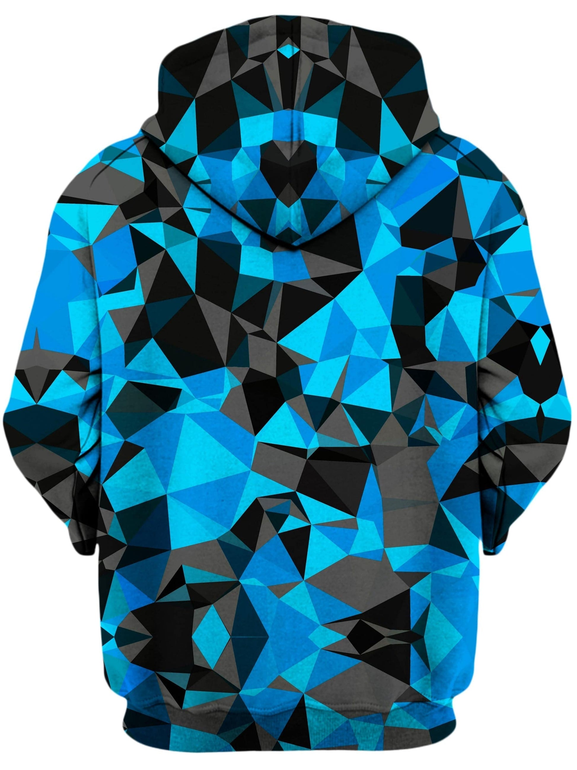 Blue and Black Geo Unisex Hoodie, Big Tex Funkadelic, | iEDM