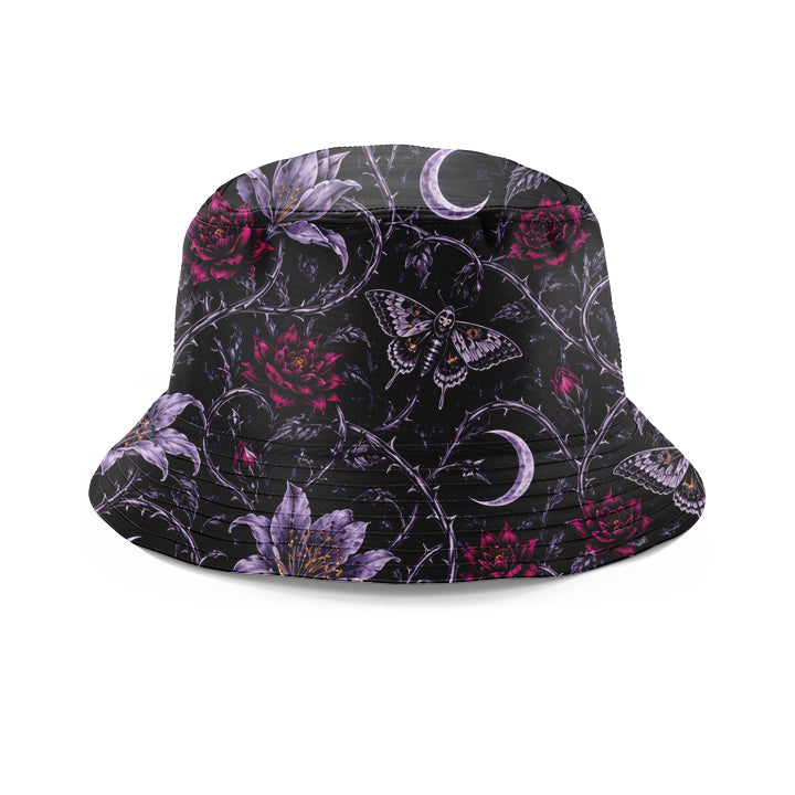 Black Garden Bucket Hat