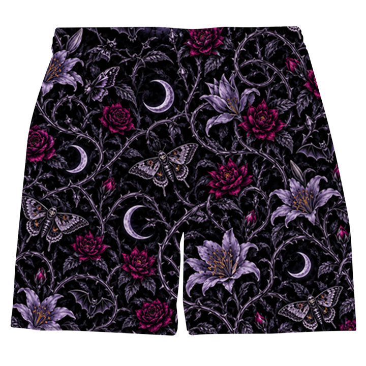 Black Garden Weekend Shorts