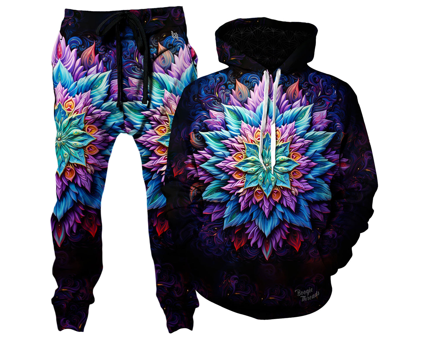 Botanic Ballet Hoodie and Joggers Combo, Gratefully Dyed, | iEDM