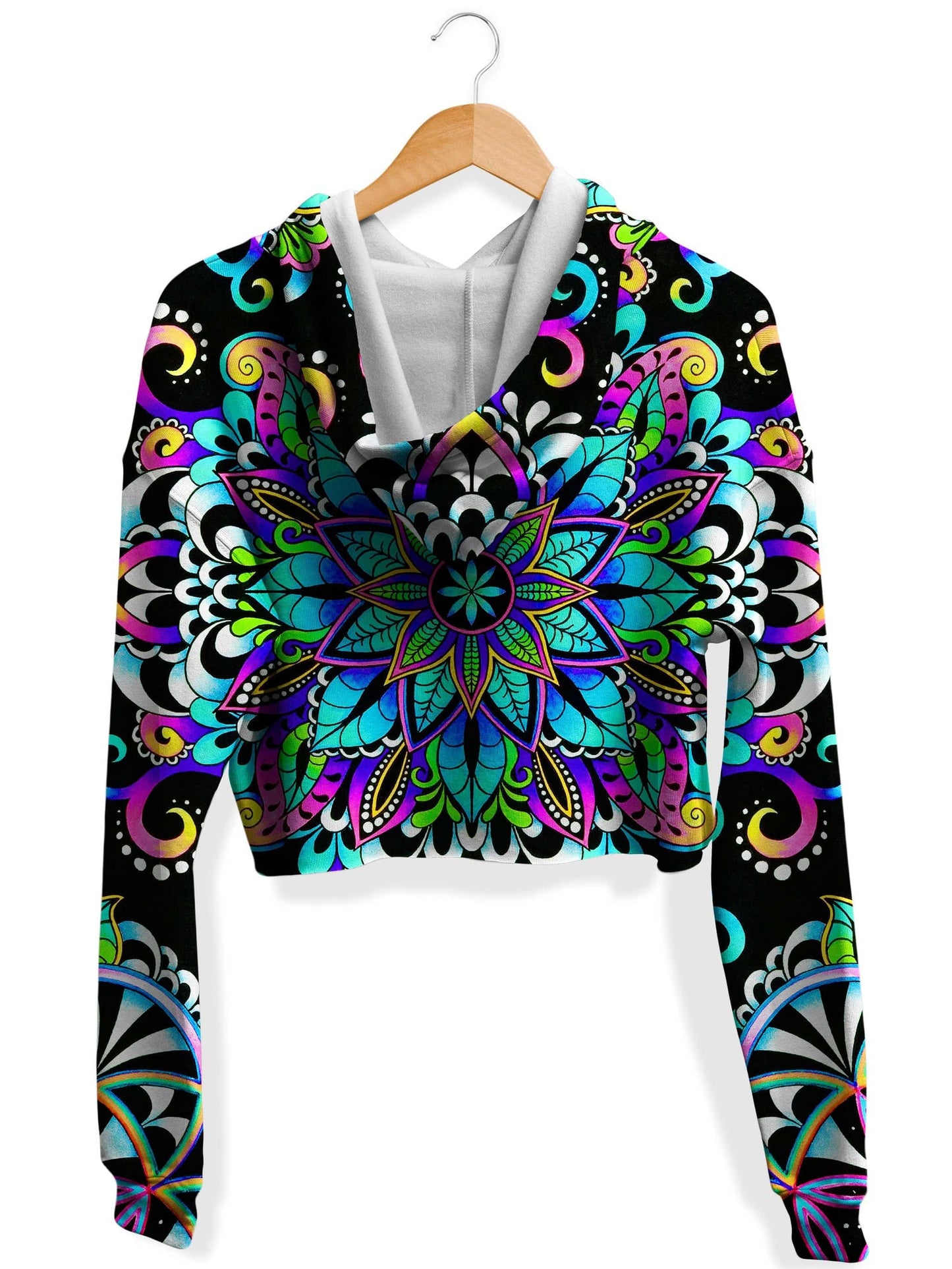 Magic Lyfe Fleece Crop Hoodie, BrizBazaar, | iEDM