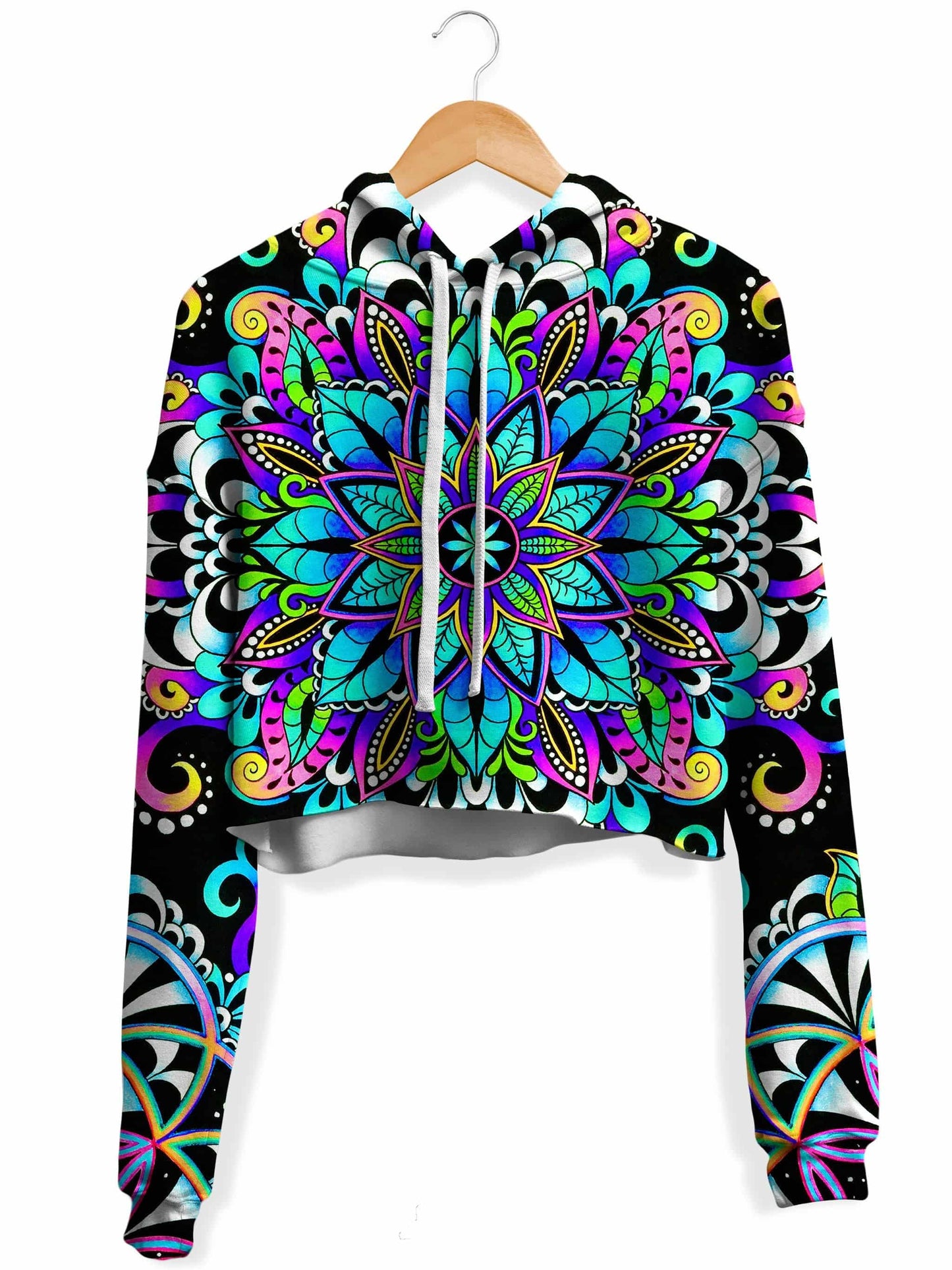 Magic Lyfe Fleece Crop Hoodie, BrizBazaar, | iEDM