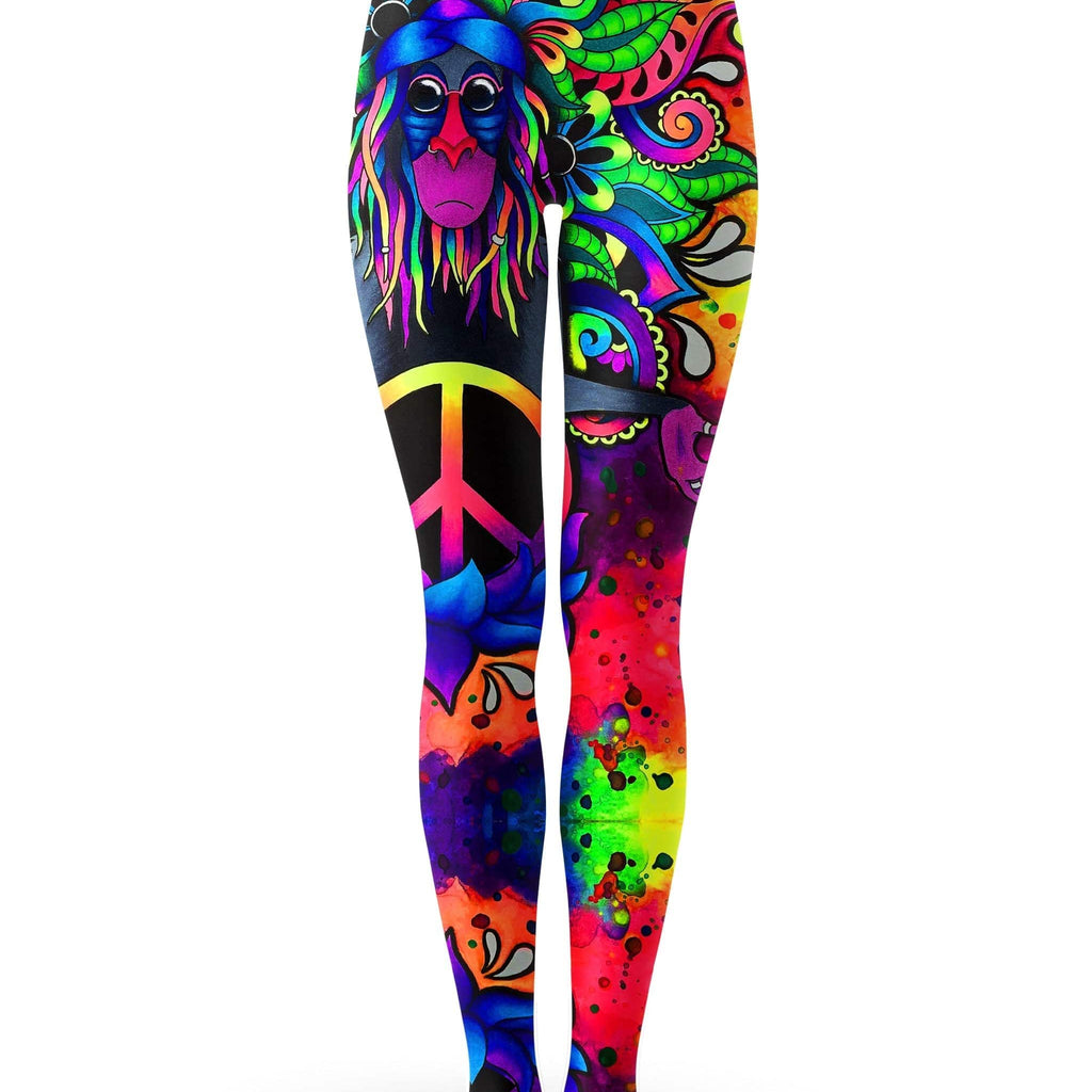 Peace Rafiki Leggings, BrizBazaar, | iEDM