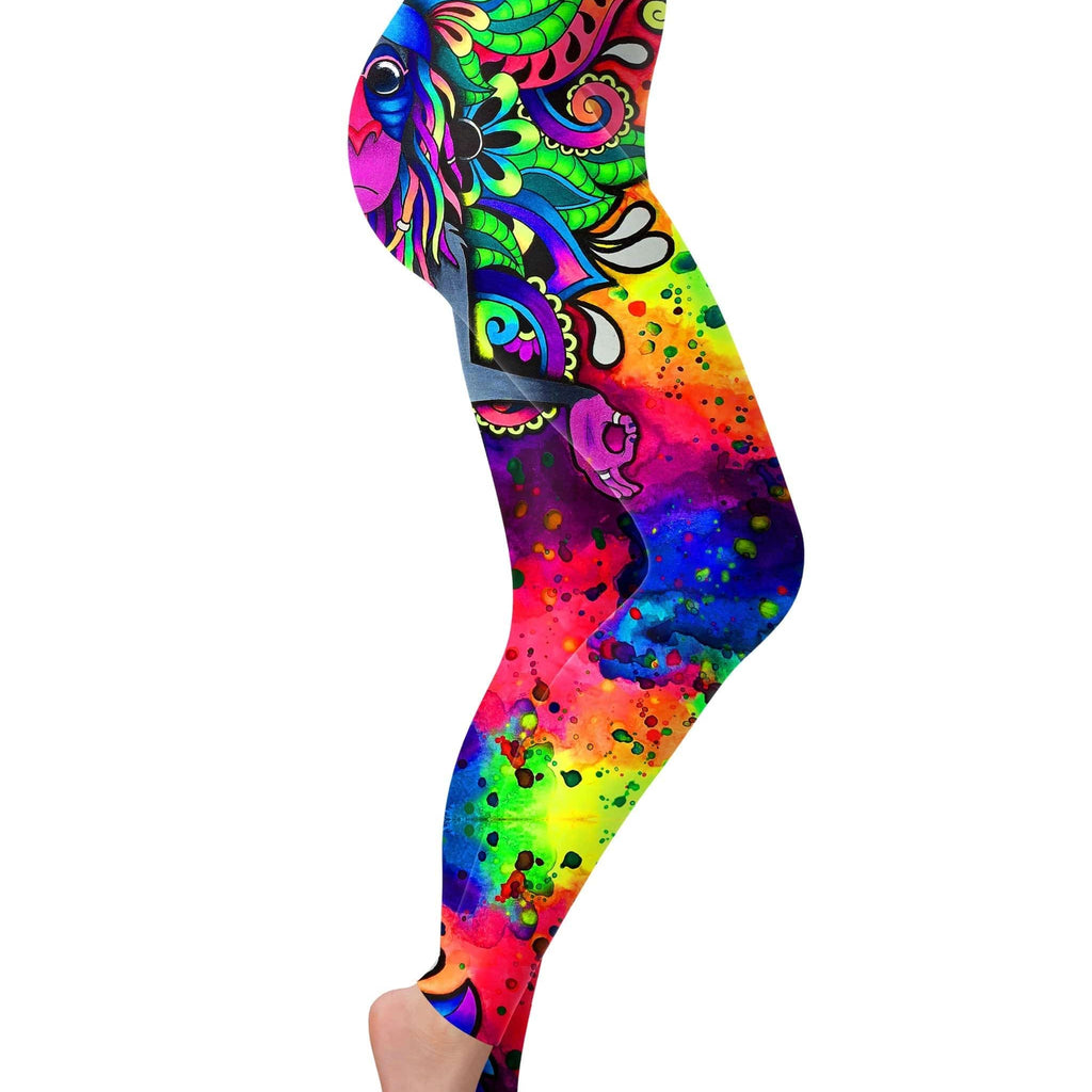 Peace Rafiki Leggings, BrizBazaar, | iEDM