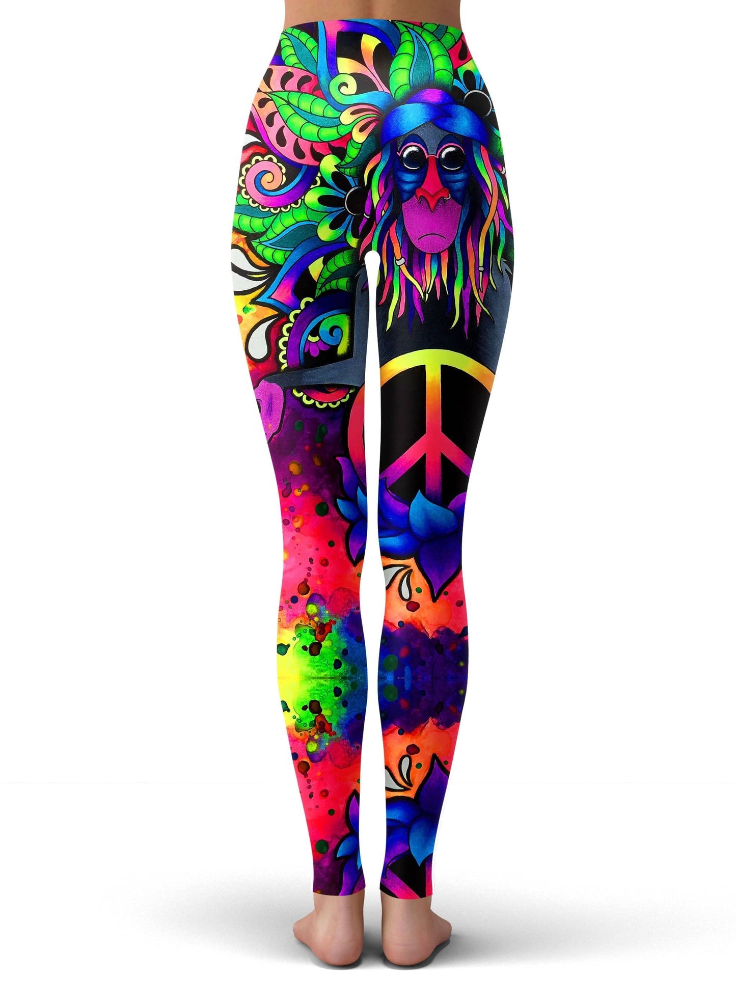 Peace Rafiki Leggings, BrizBazaar, | iEDM