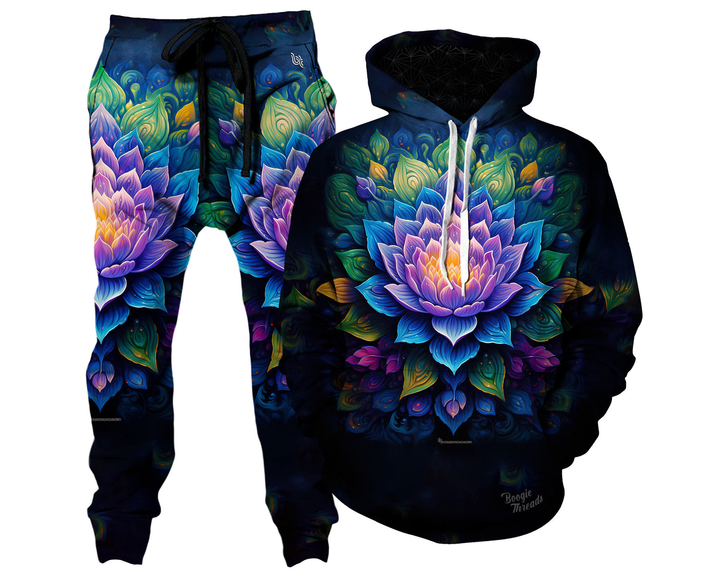 Cosmic Dance Hoodie and Joggers Combo, Gratefully Dyed, | iEDM