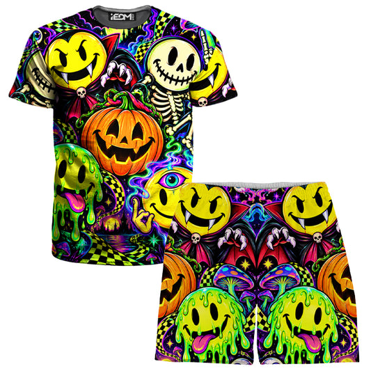 Freak Night Men's T-Shirt and Shorts Combo