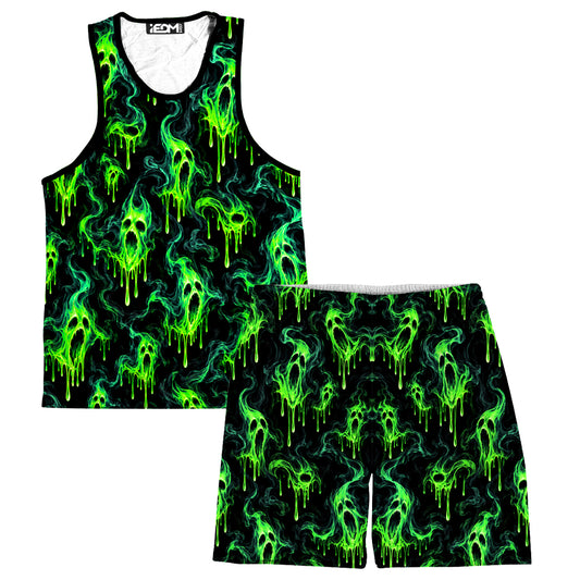 Ghost Drip Men's Tank and Shorts Combo