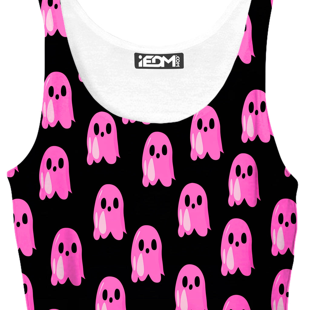 Ghost Clique Crop Top and Booty Shorts Combo - iEDM