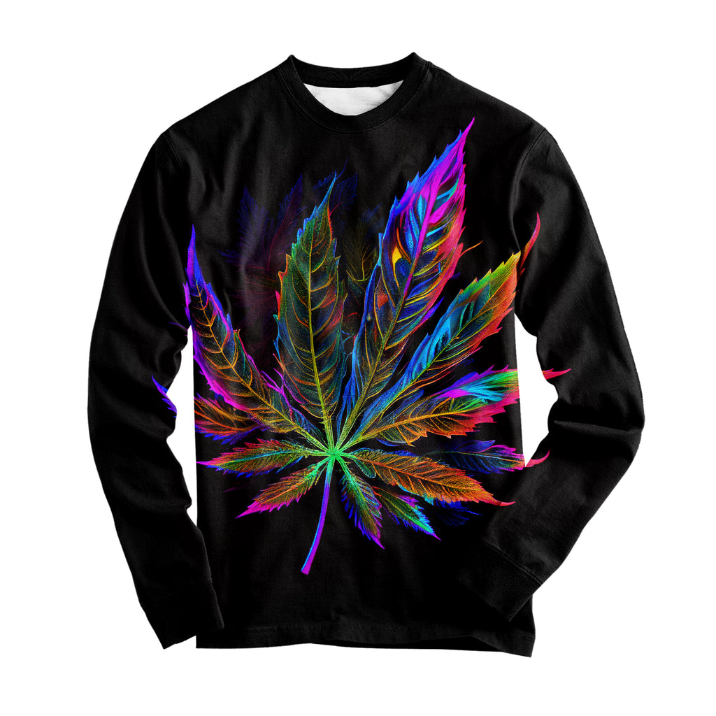 Blacklight Weed Long Sleeve, iEDM, | iEDM