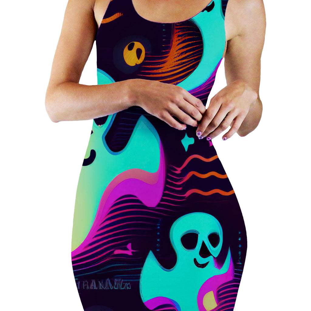 Spooky Season Bodycon Mini Dress, iEDM, | iEDM