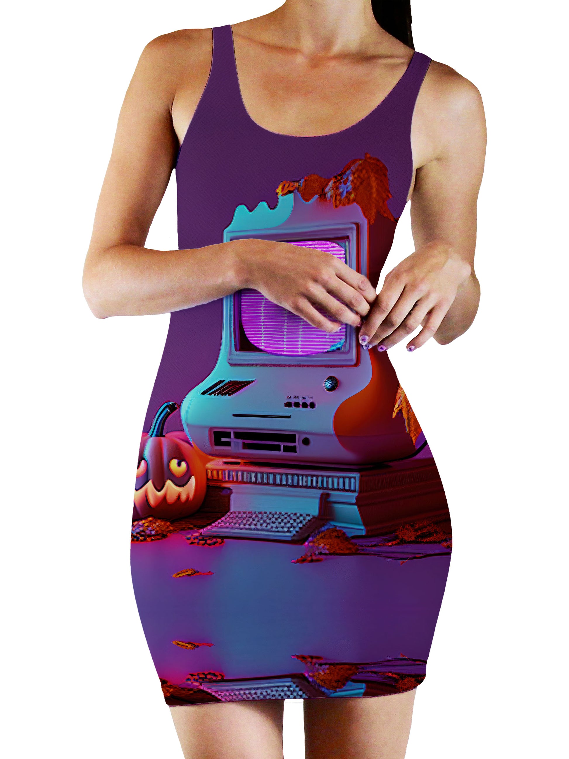 Teleported Bodycon Mini Dress, iEDM, | iEDM