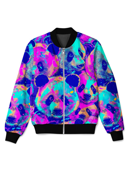 Panda Melt Bomber Jacket, iEDM, | iEDM