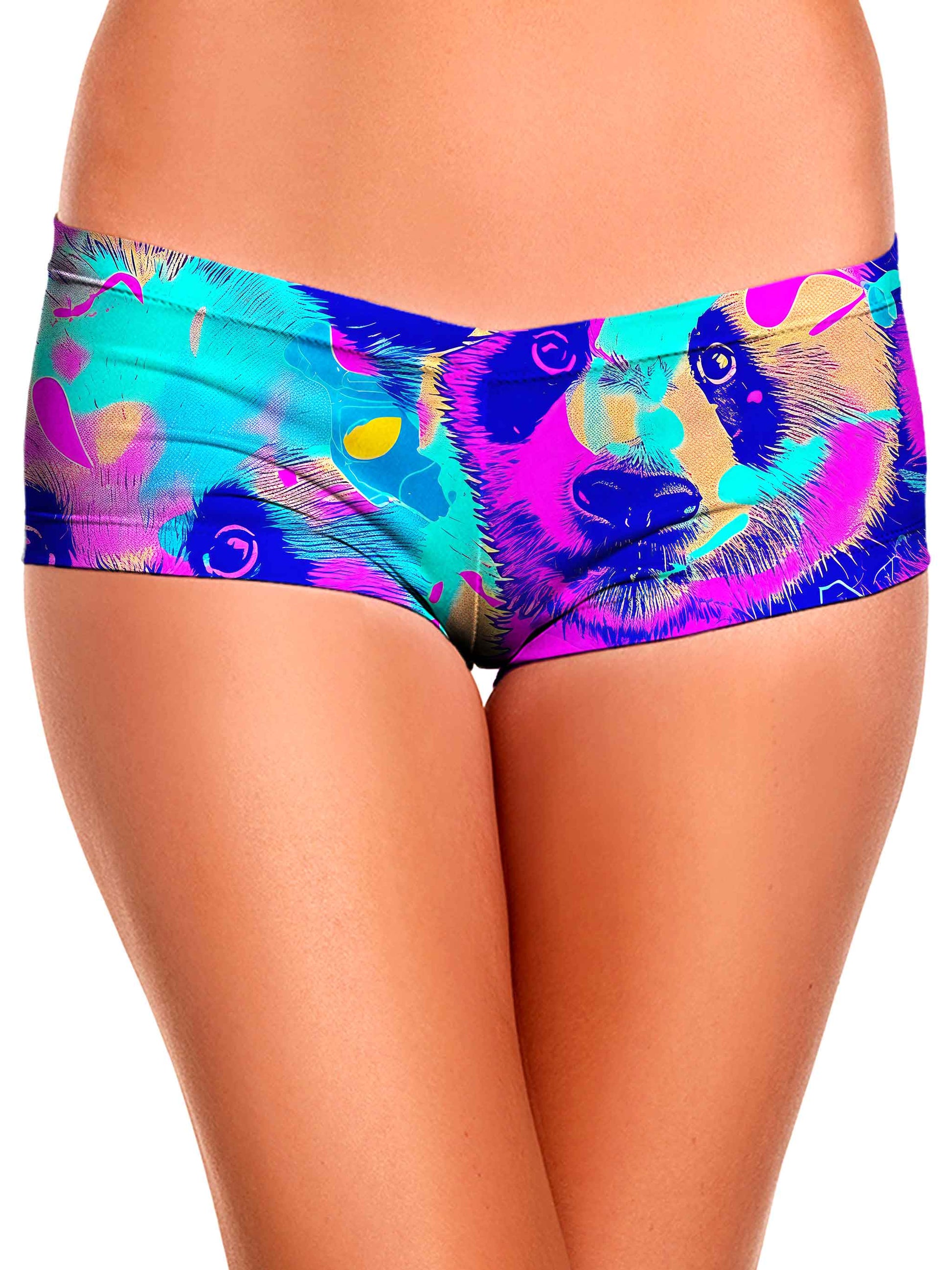 Panda Melt Booty Shorts, iEDM, | iEDM