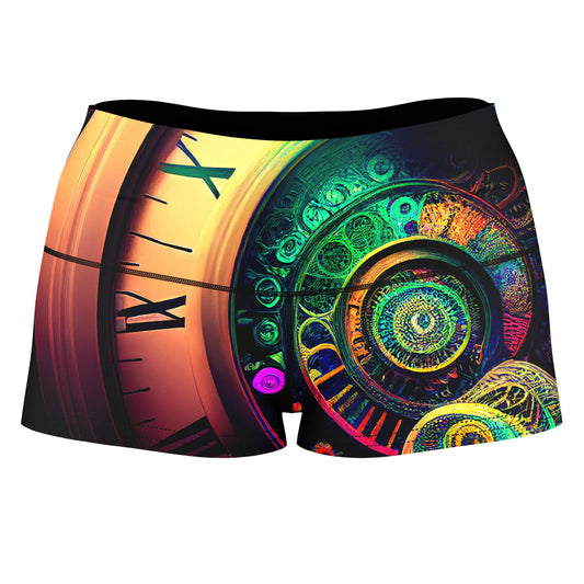 Fleeting High-Waisted Women's Shorts, iEDM, | iEDM
