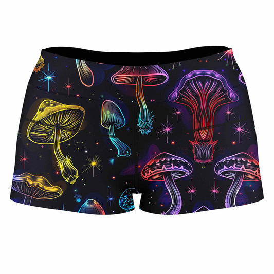 Magic Dreams High-Waisted Women's Shorts, iEDM, | iEDM