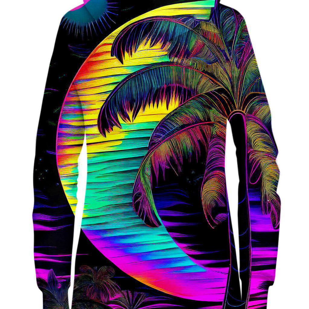 Neon Nights Hoodie Dress, iEDM, | iEDM