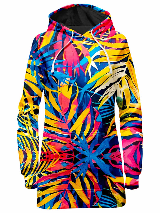 Jungle Folio Hoodie Dress, iEDM, | iEDM
