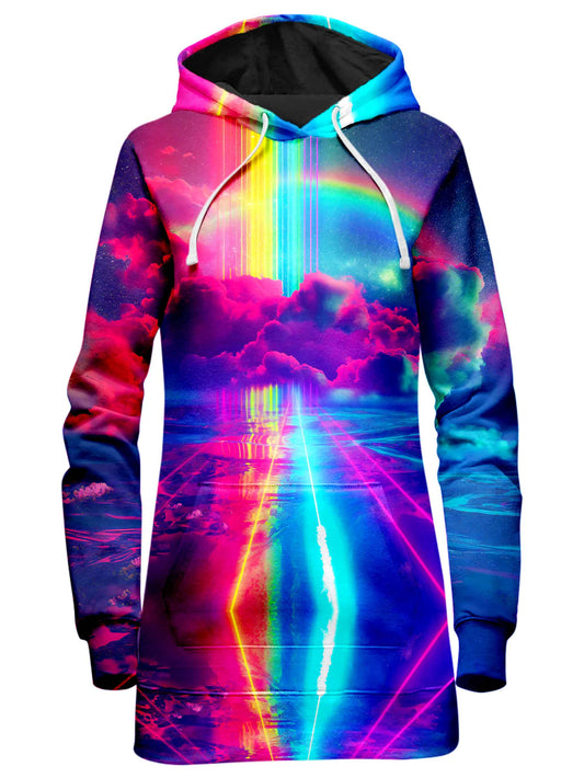 Nexus Rainbow Hoodie Dress, iEDM, | iEDM