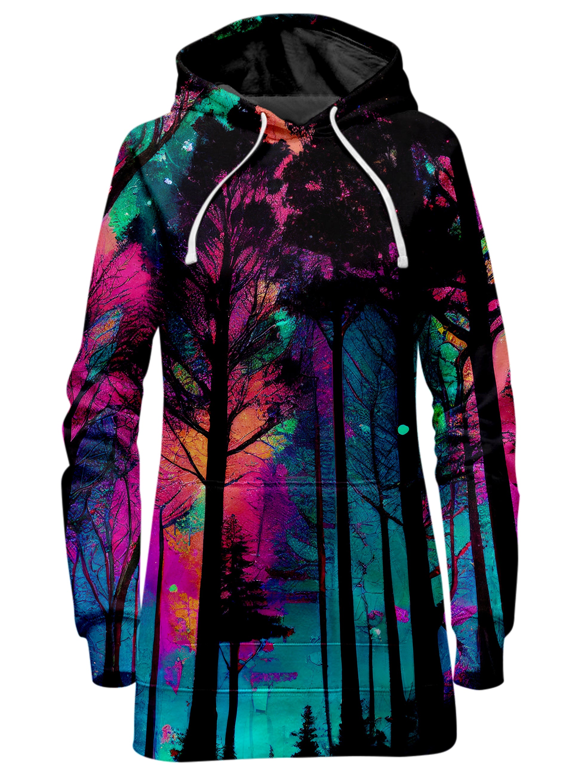 Psilo Woods Hoodie Dress, iEDM, | iEDM