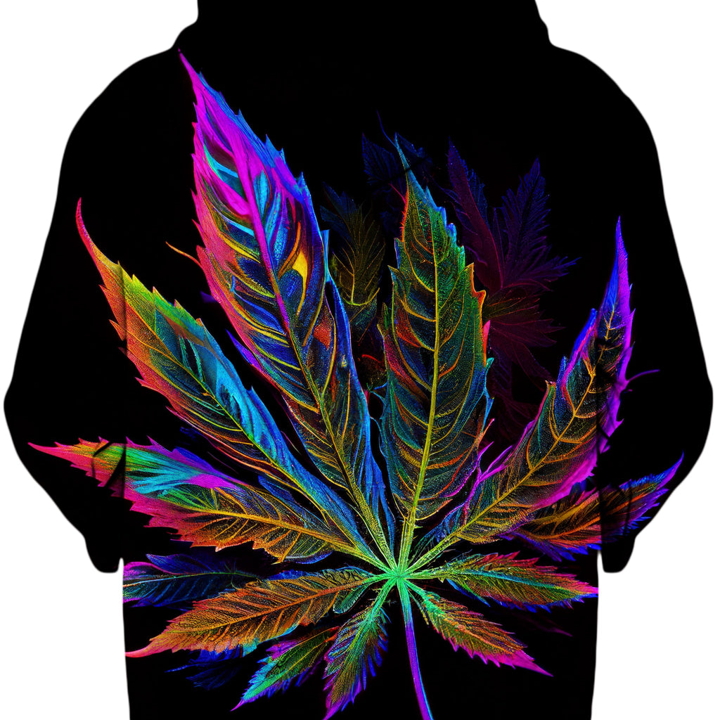 Blacklight Weed Unisex Hoodie, iEDM, | iEDM