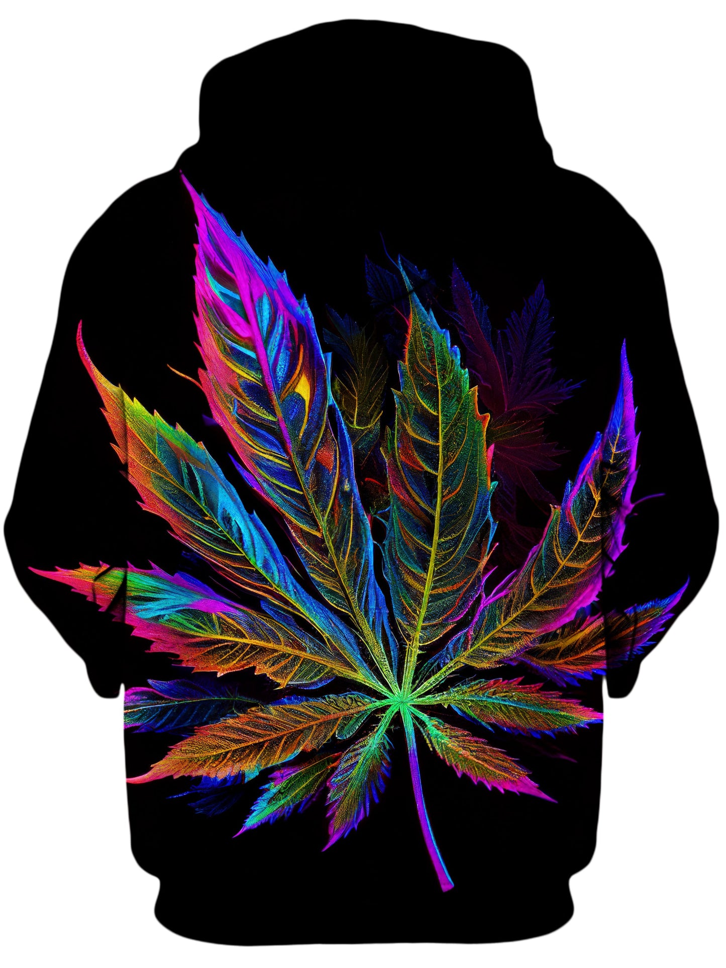 Blacklight Weed Unisex Hoodie, iEDM, | iEDM