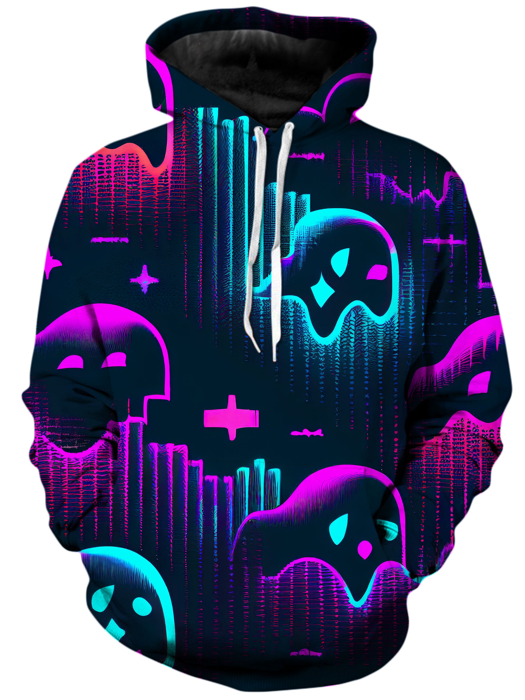 Blue rave sale ghost hoodie