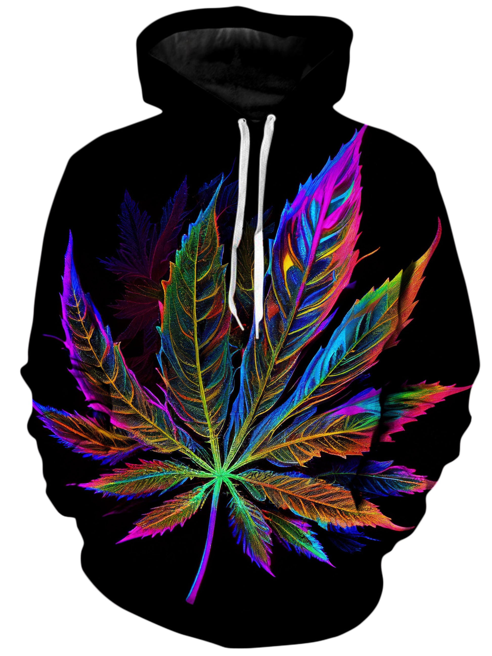 Blacklight Weed Unisex Hoodie, iEDM, | iEDM