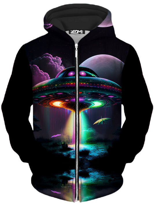 Encounter Unisex Zip-Up Hoodie, iEDM, | iEDM