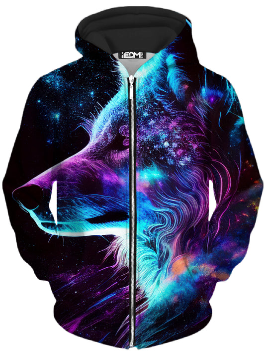 Facing Orion Unisex Zip-Up Hoodie, iEDM, | iEDM