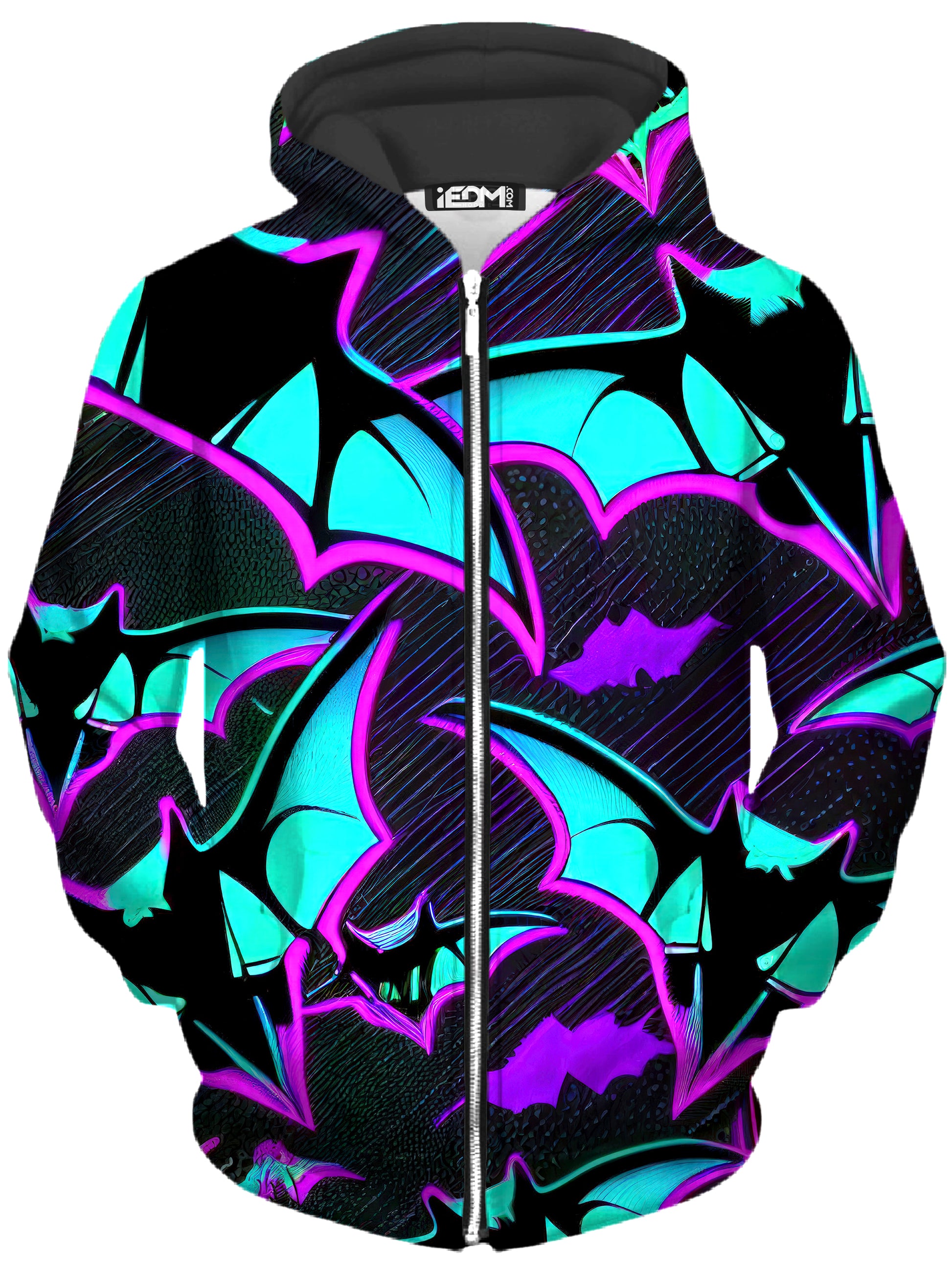 From Above Unisex Zip-Up Hoodie, iEDM, | iEDM