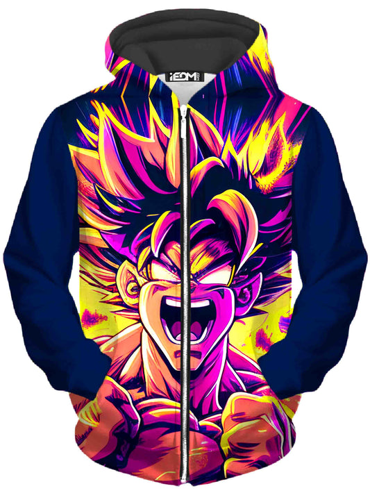 Power Surge Unisex Zip-Up Hoodie, iEDM, | iEDM